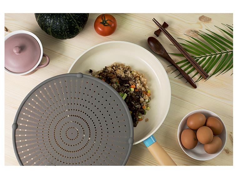 실리콘 프라이팬 덮개