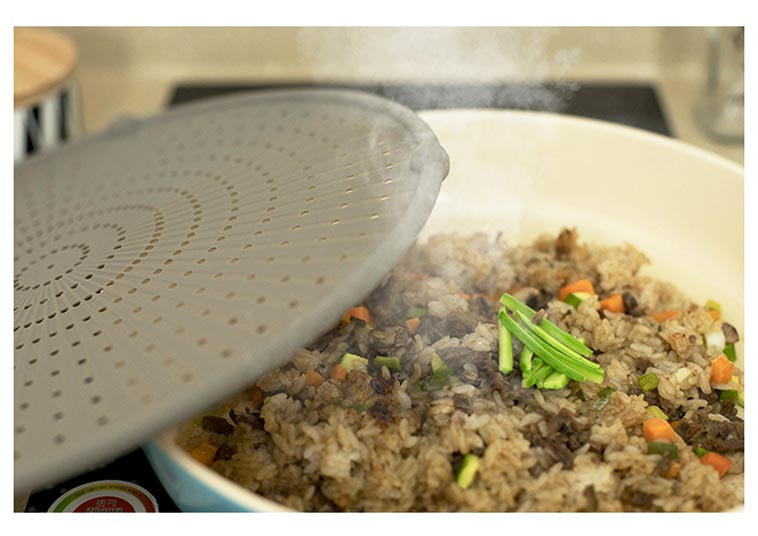 실리콘 프라이팬 덮개