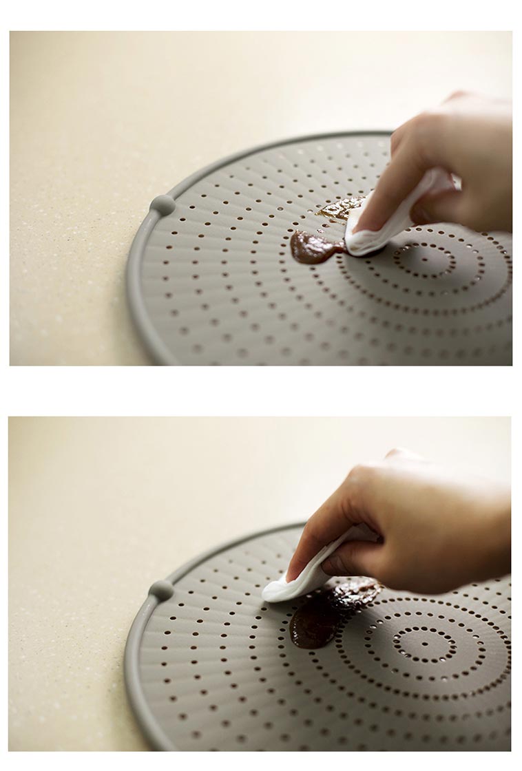 실리콘 프라이팬 덮개